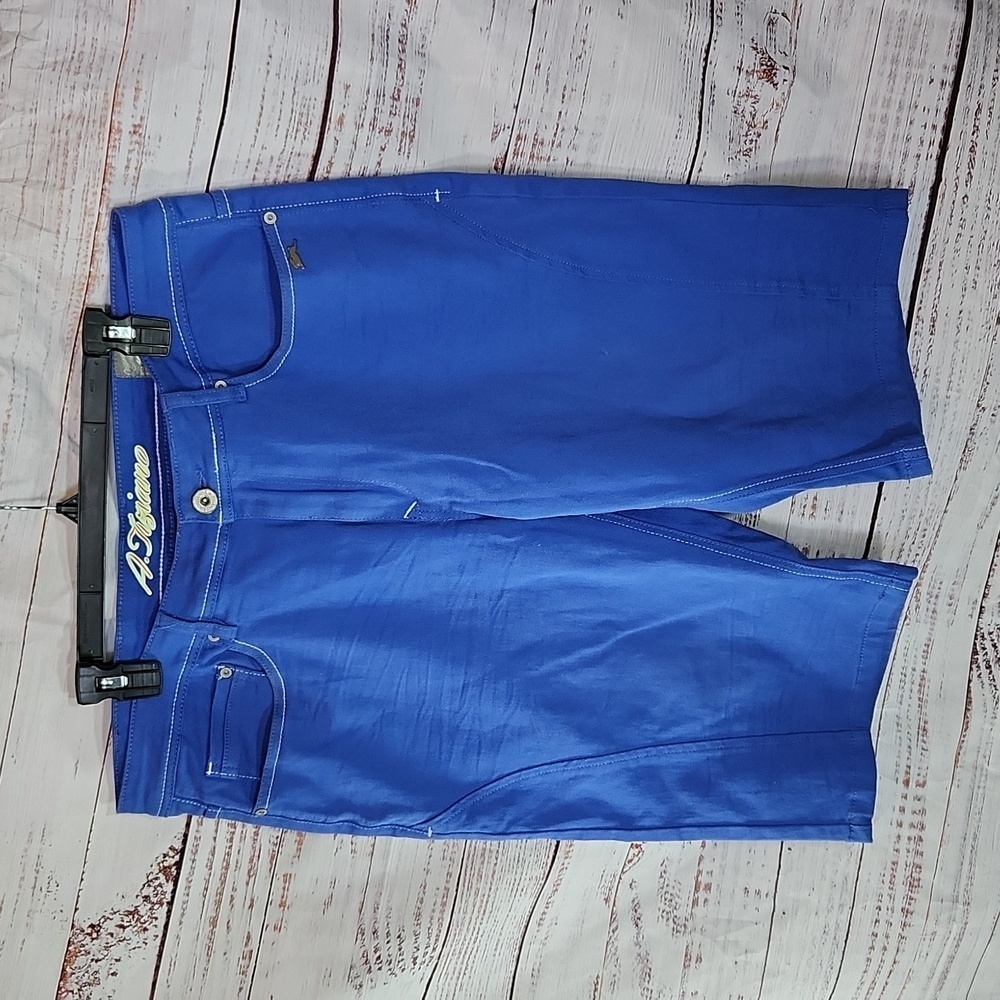 A.Tiziano men's twill 5 pocket shorts